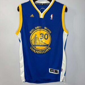 Golden State Warriors Steph Curry #30 Adidas Jersey Nike Youth Large